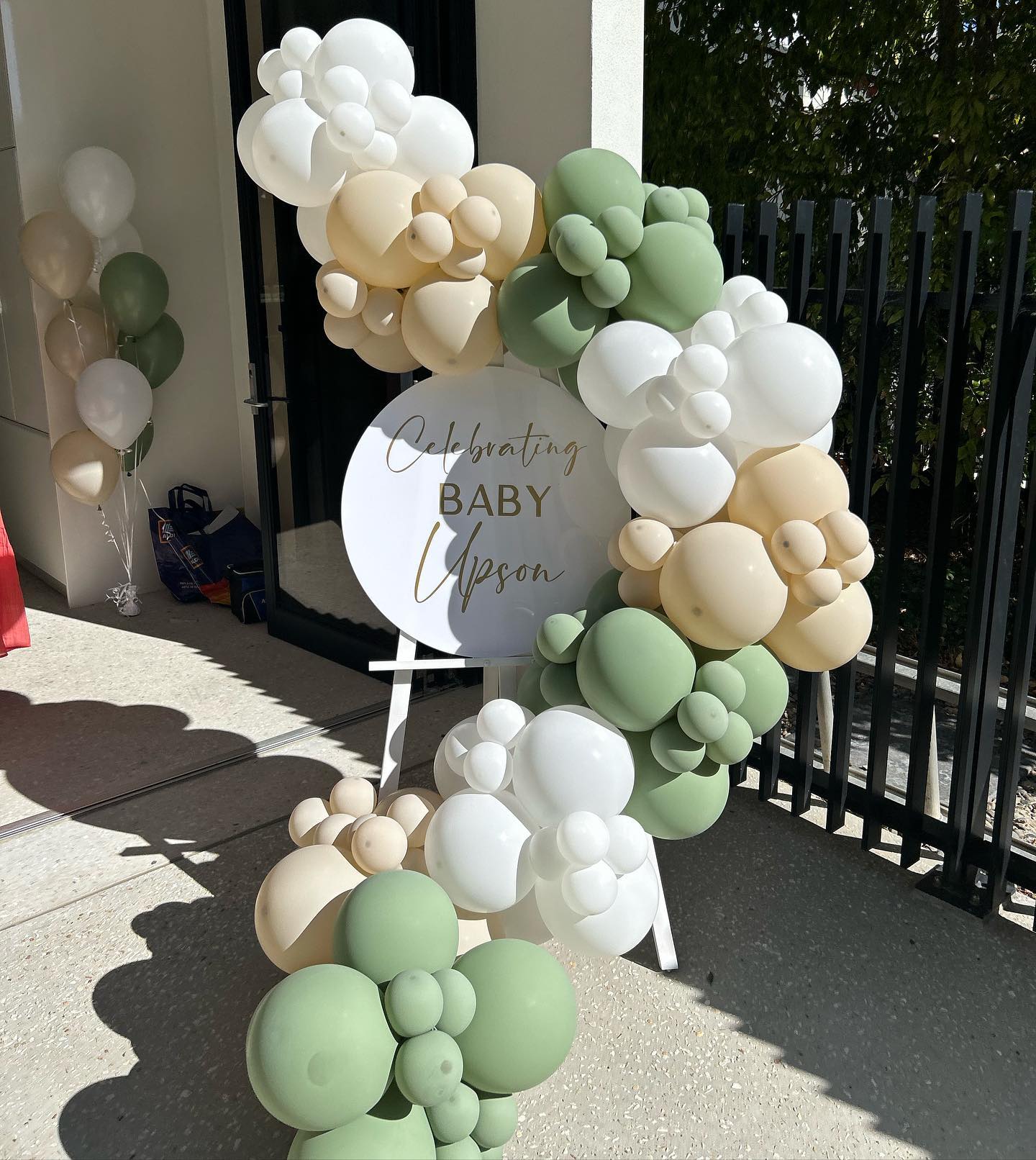 Personalised Acrylic Sign with Garland