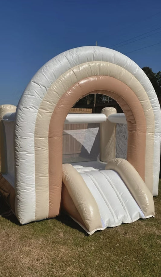 Boho Rainbow Bouncy Castle