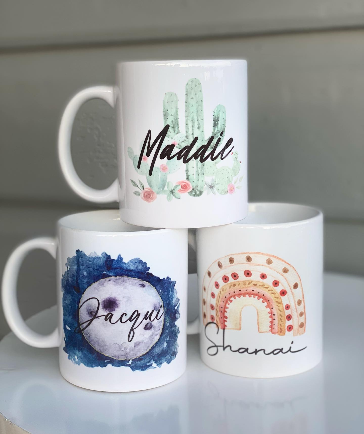 Personalised Cactus Mug