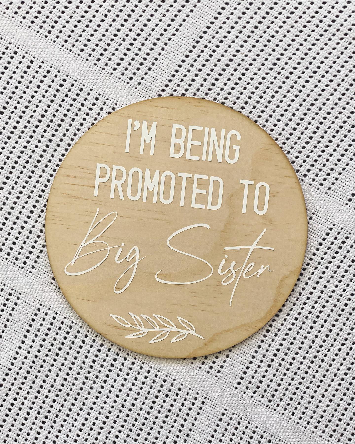 Promoted to Big Brother/Big Sister