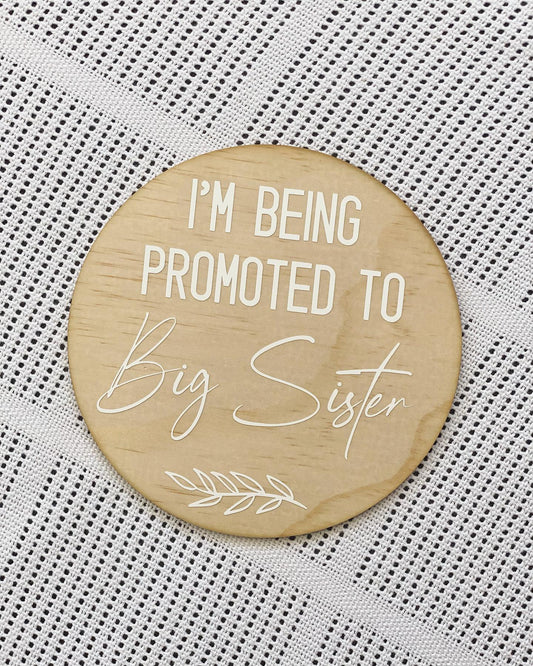 Promoted to Big Brother/Big Sister