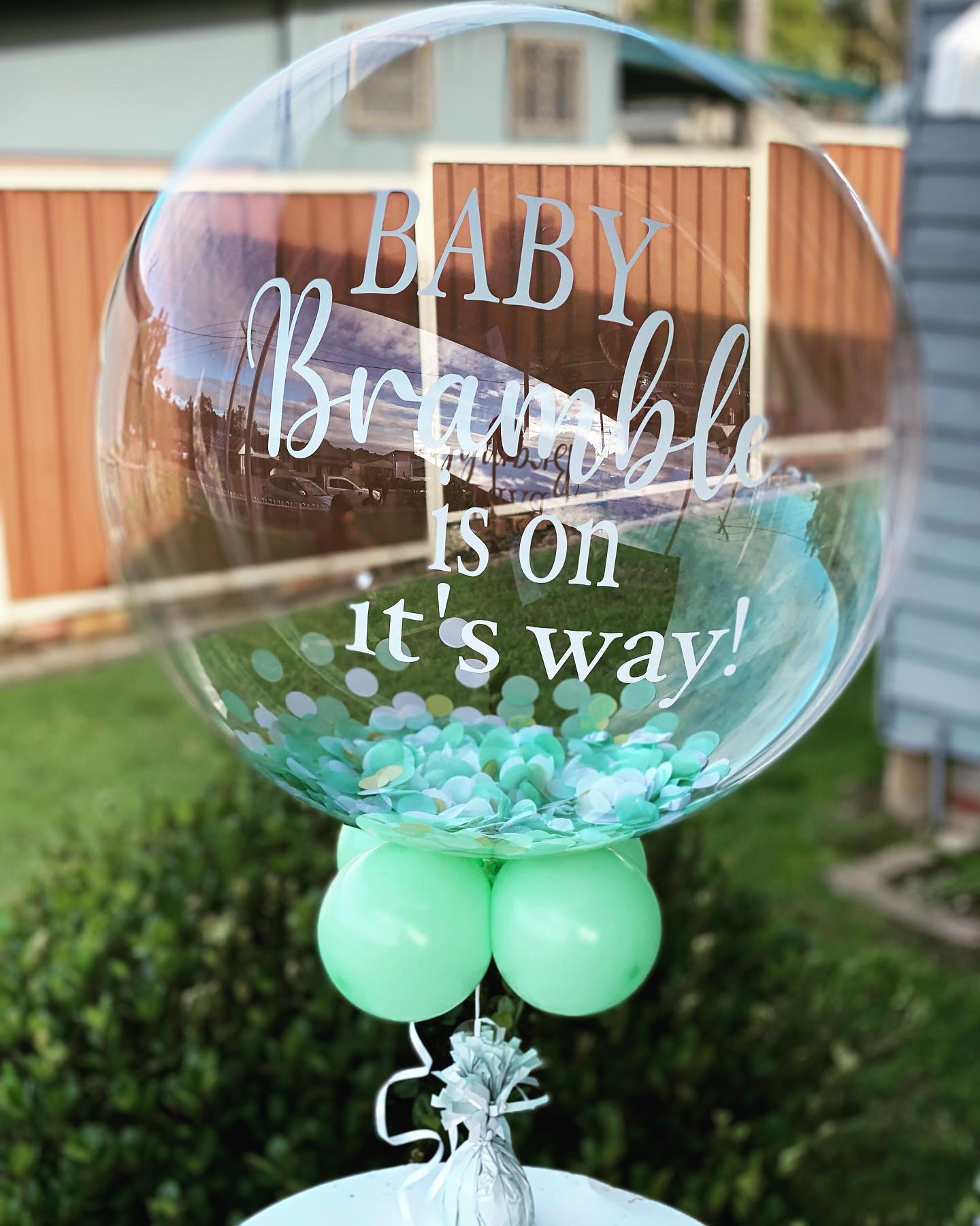 Personalised Bubble Balloon