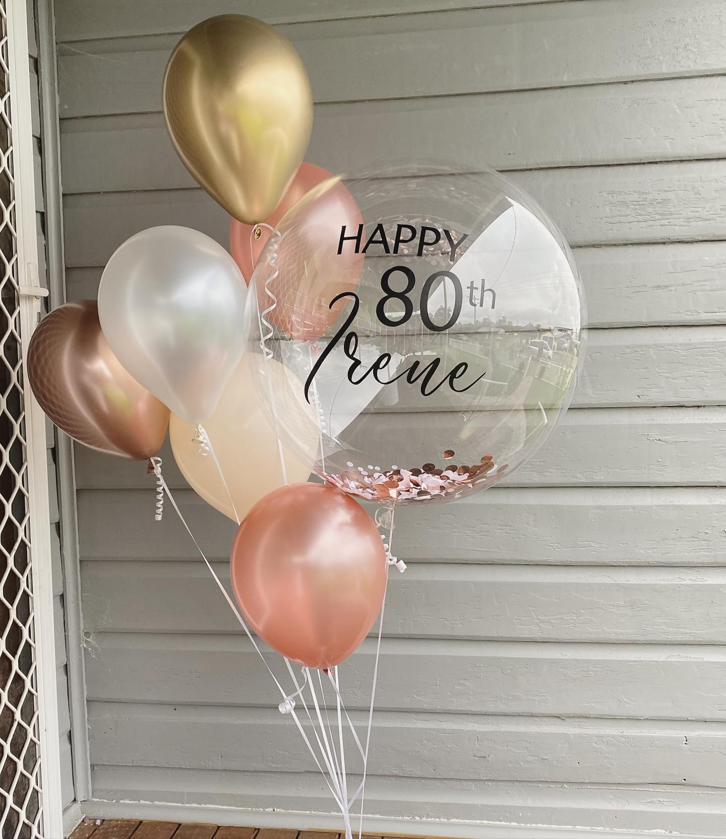 Large Bubble Balloon Bouquet