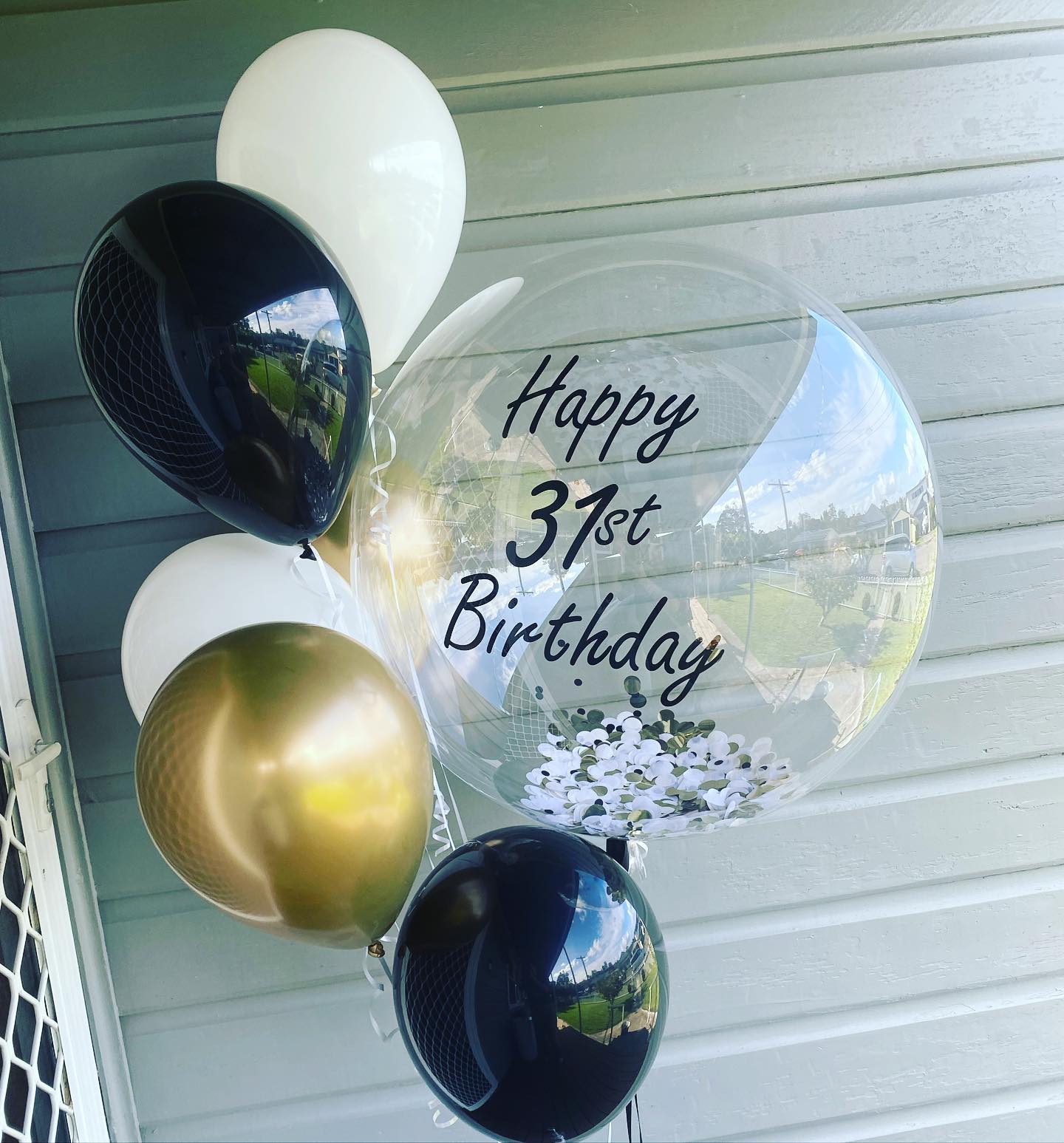 Large Bubble Balloon Bouquet