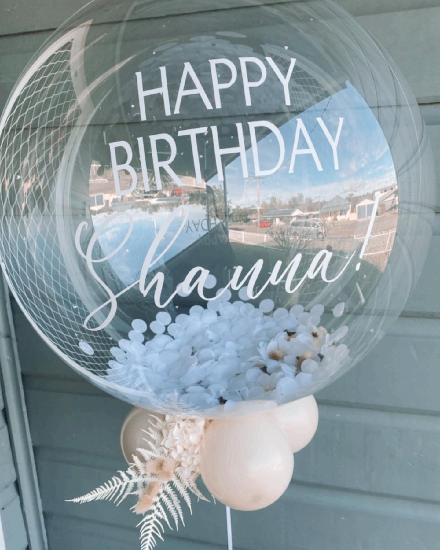 Personalised Bubble Balloon