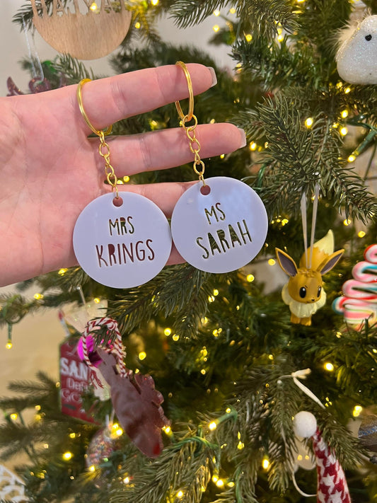 Personalised Key Ring