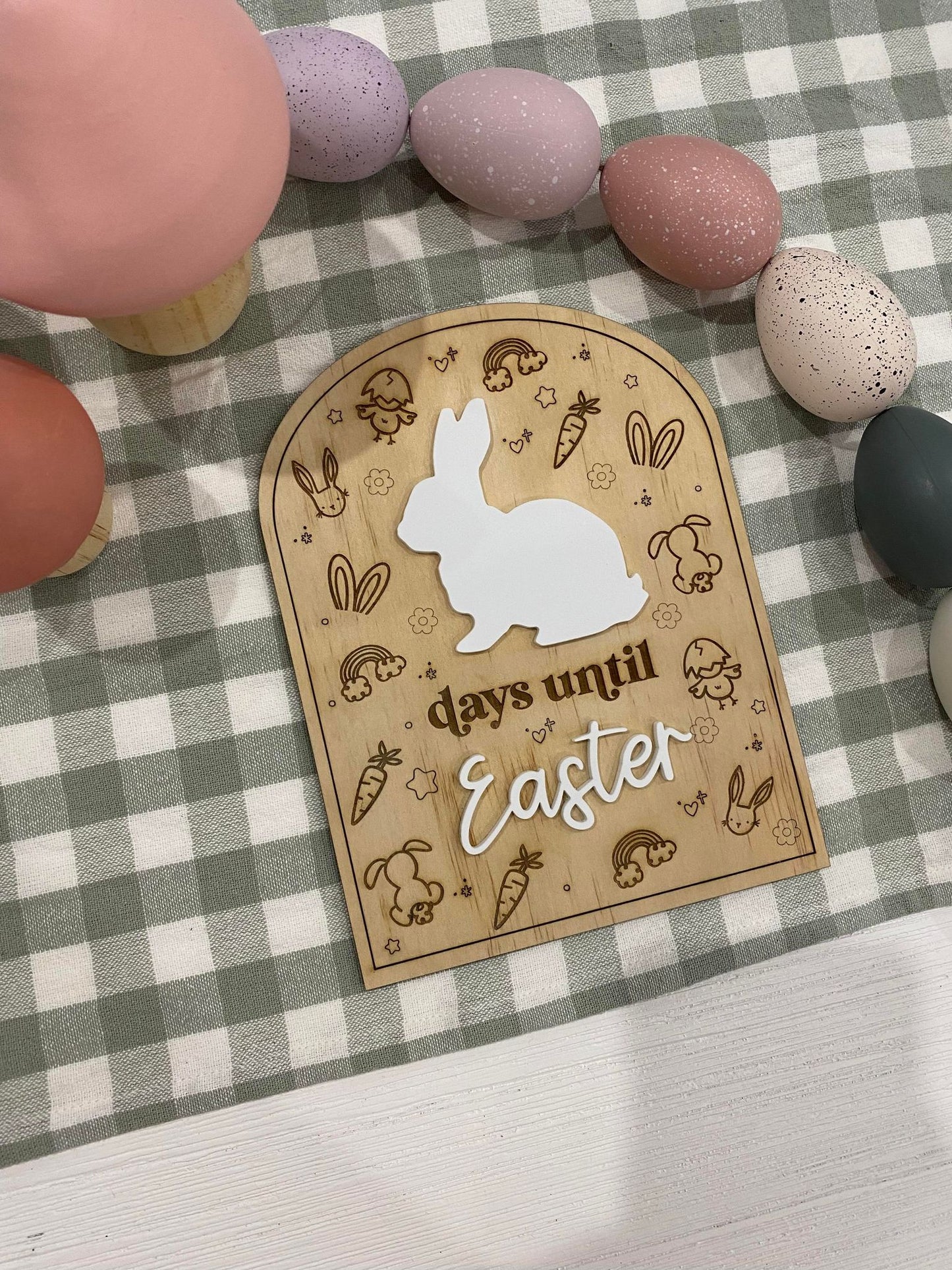 Easter Countdown Arch