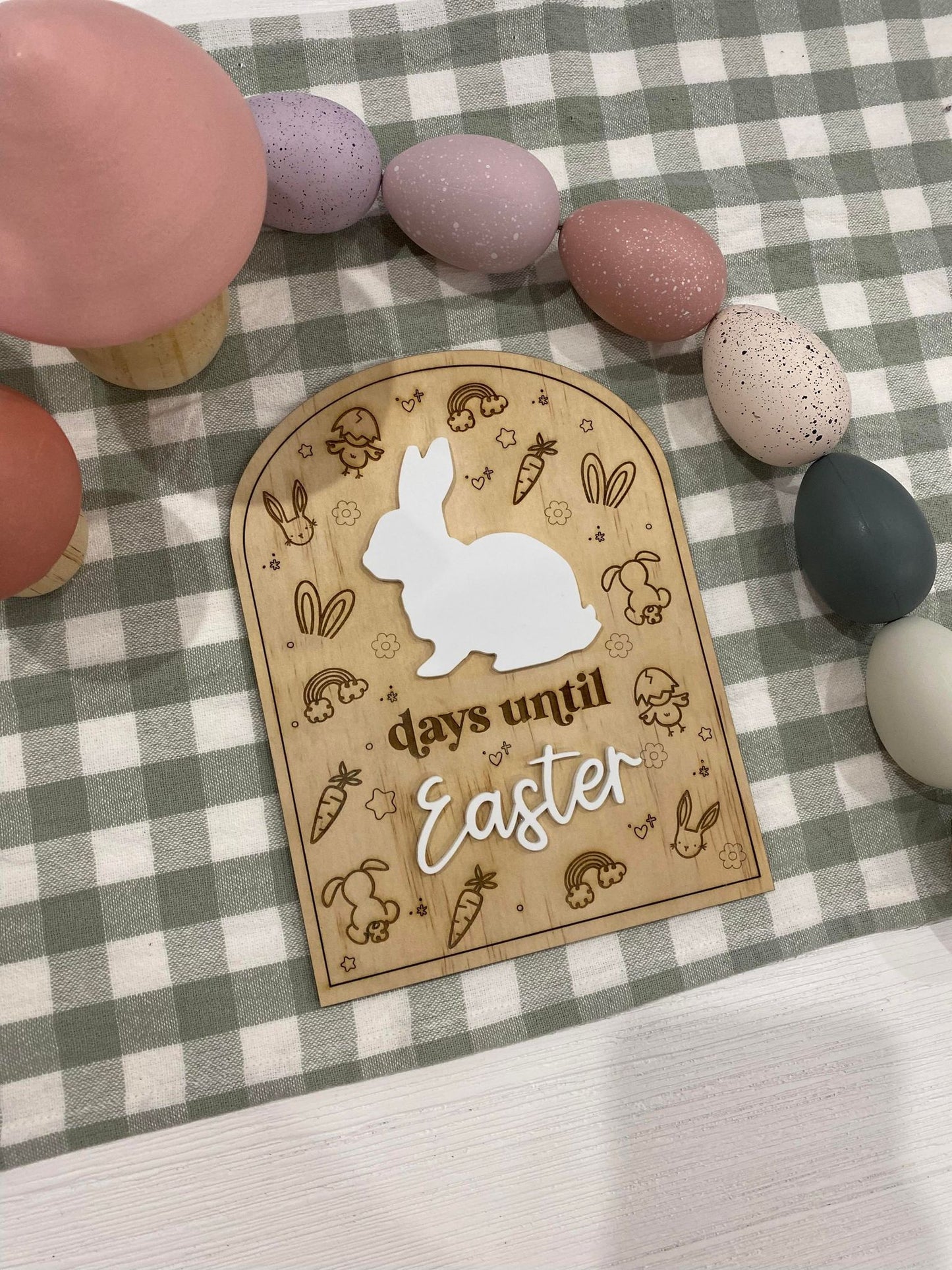 Easter Countdown Arch