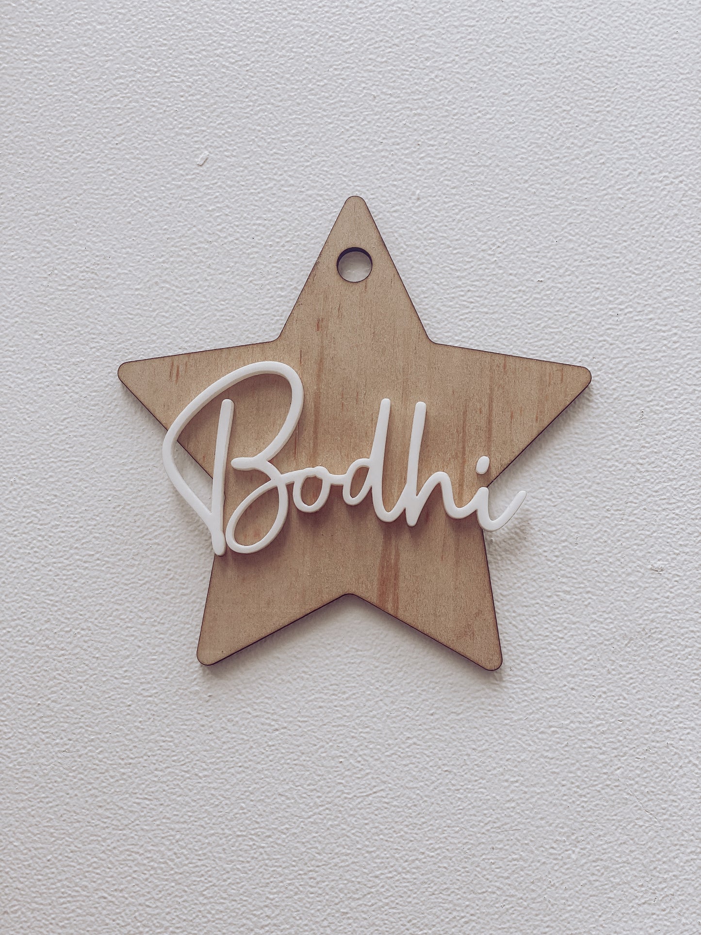 Personalised Wooden Christmas Ornament