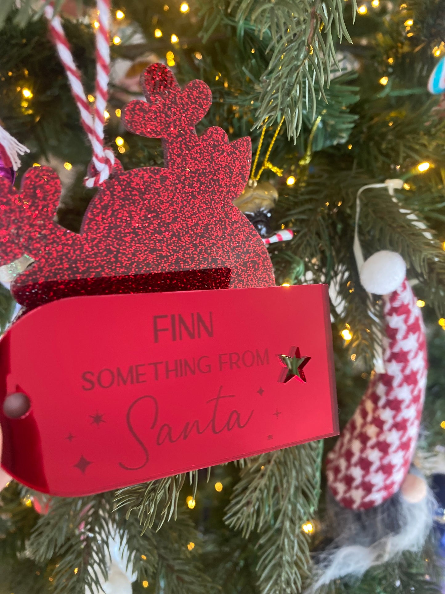 Personalised Wooden & Acrylic Engraved Gift Tags