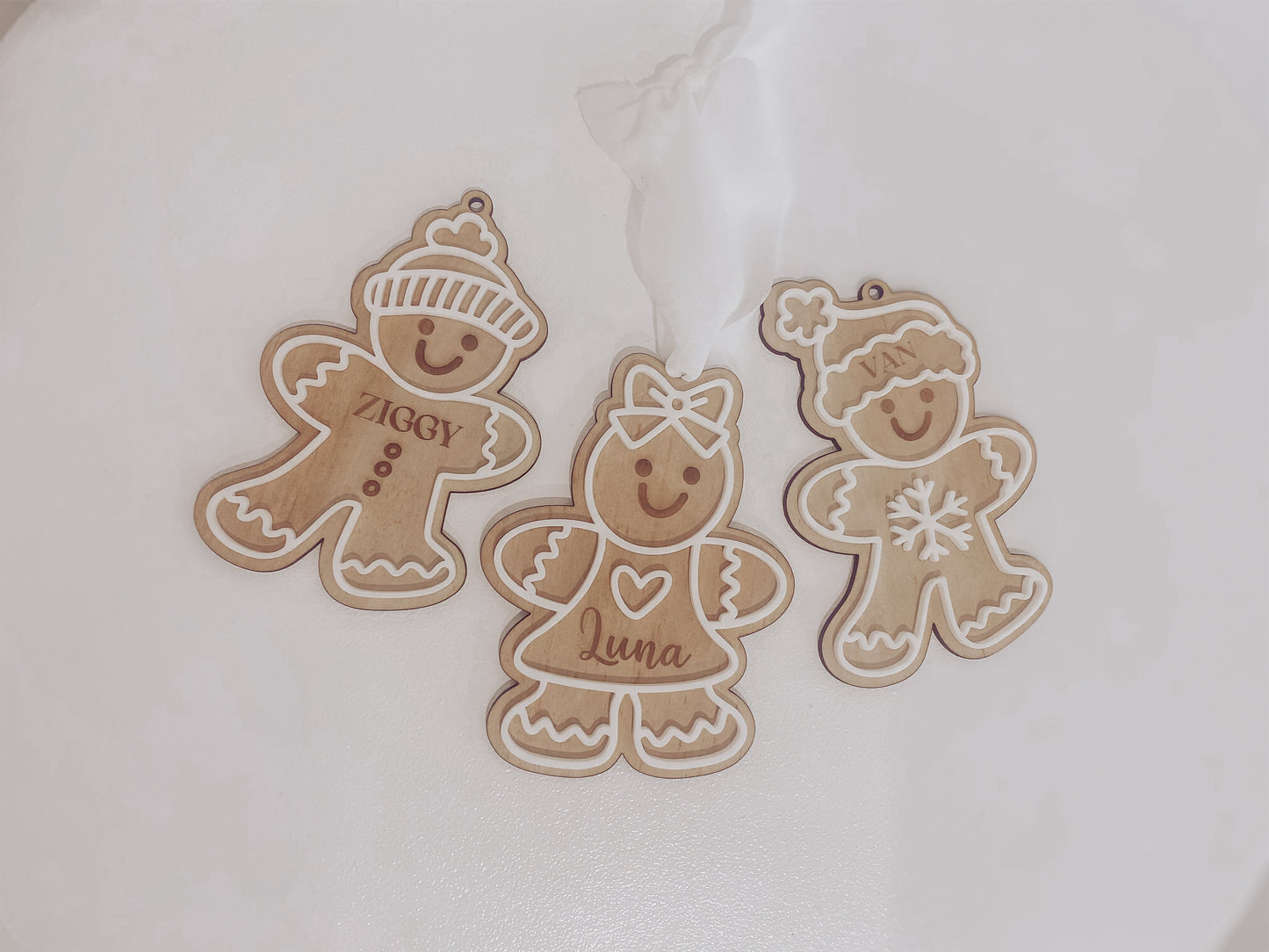 Personalised Gingerbread Christmas Ornament