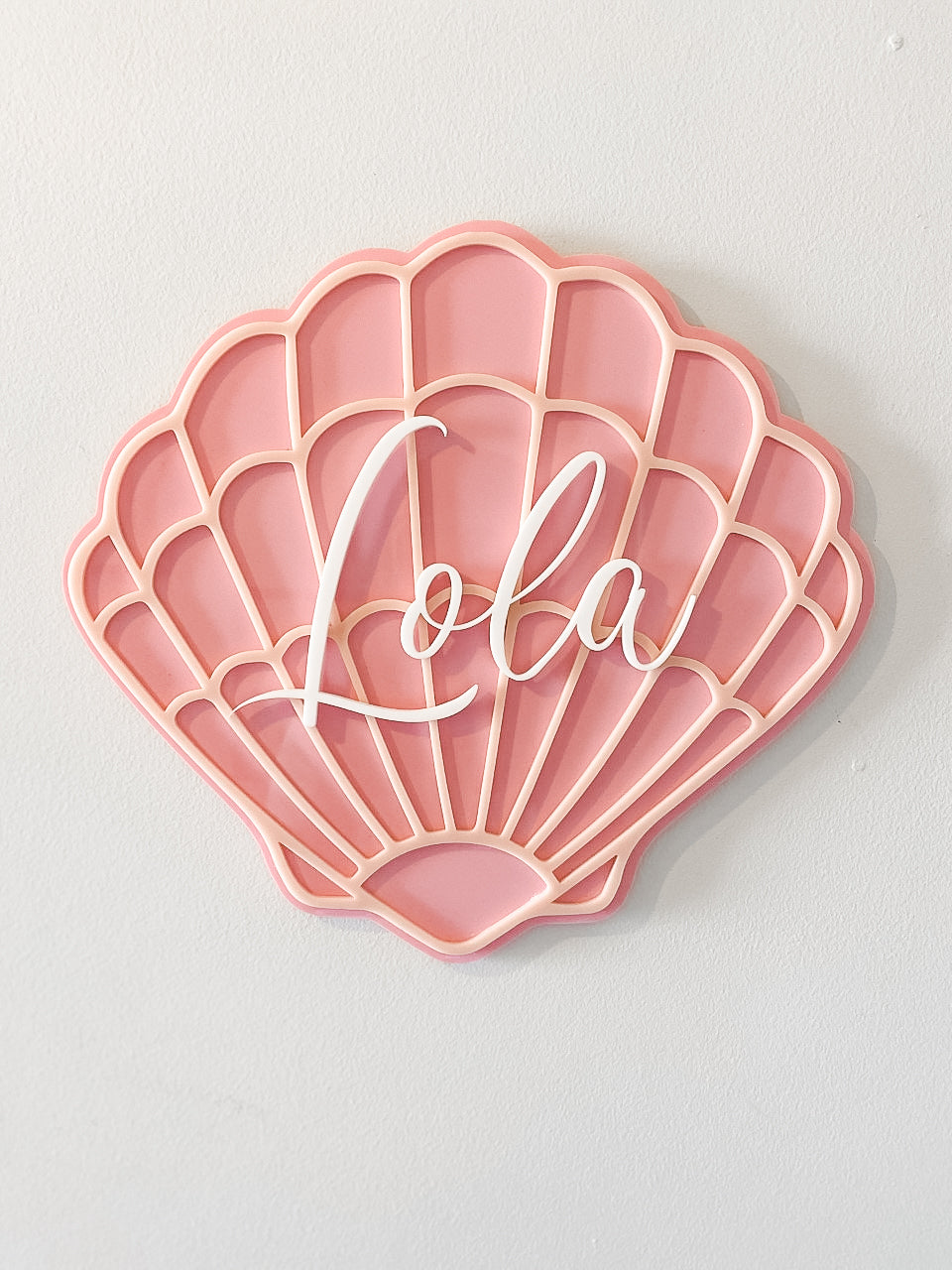 Personalised Seashell Name Wall Decor
