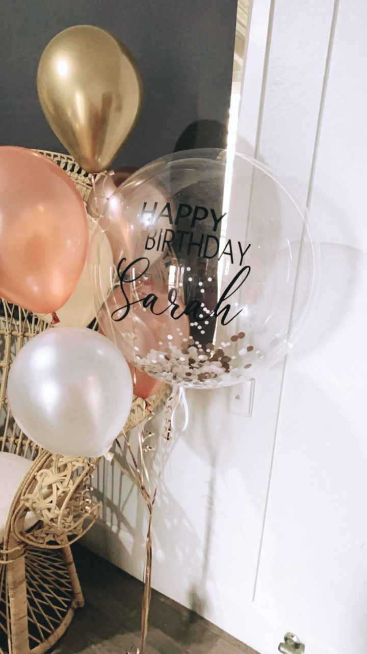 Large Bubble Balloon Bouquet