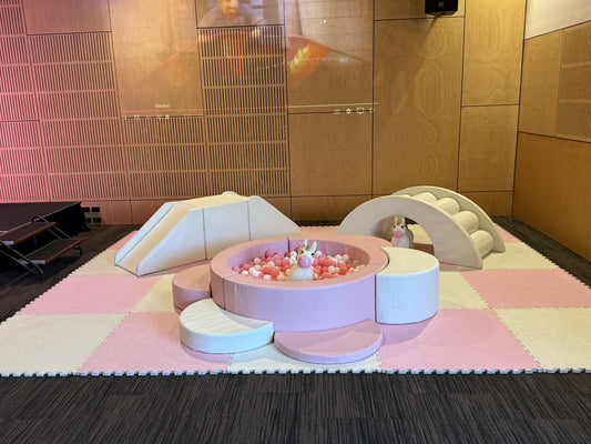 Chaos Soft Play White and Pink