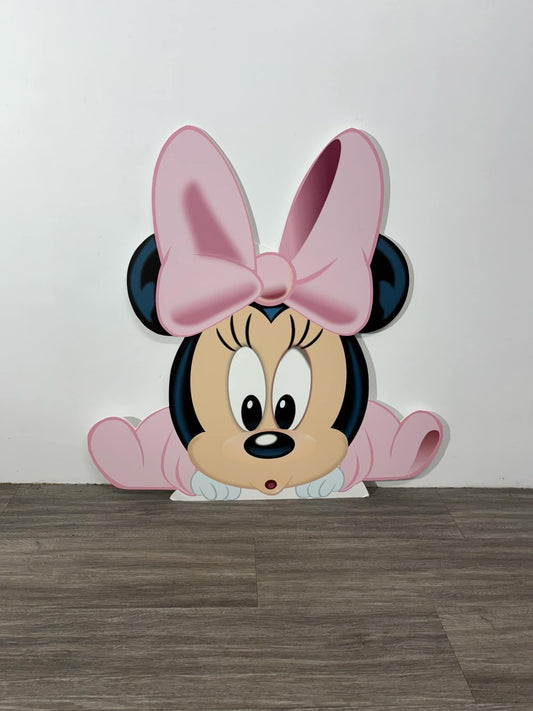 Baby Minnie Mouse Cut Out