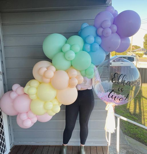 Balloon garland by metre