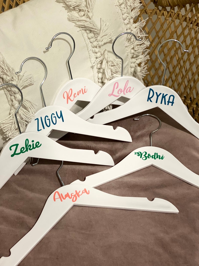 Personalised Kids Hangers