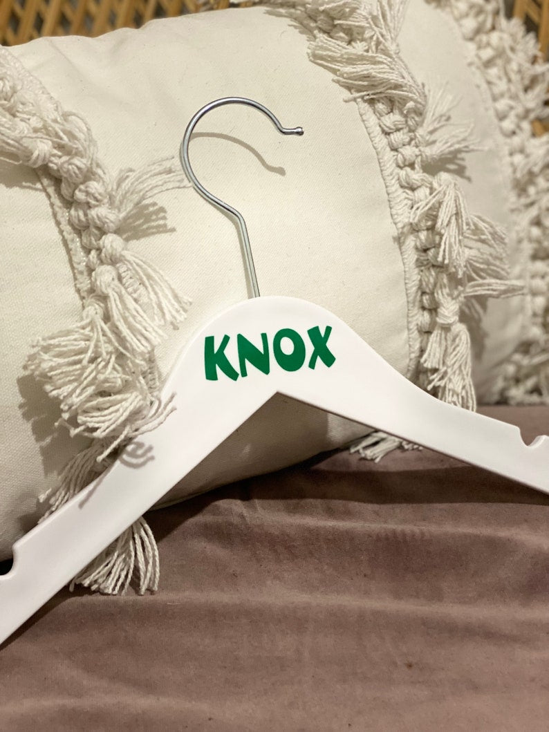 Personalised Kids Hangers