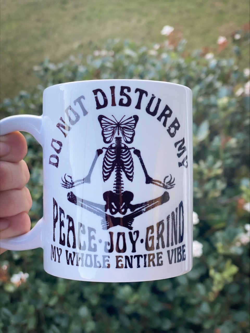 Do Not Disturb My Vibe Mug
